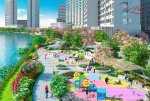 Công viên triệu đô Sakura Park bên trong Phú Mỹ Hưng Midtown